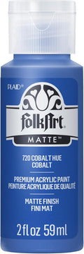 FolkArt Acrylic Paint in Assorted Colors (2 oz), 720, Cobalt