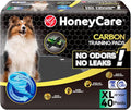 HONEY CARE All-Absorb Puppy Training Pads Dog Potty Pads Absorb Eliminating Urine Odor, Jumbo-Size Charcoal Puppy Pee Pad (Carbon, XL 28x34 inch, 40ct)