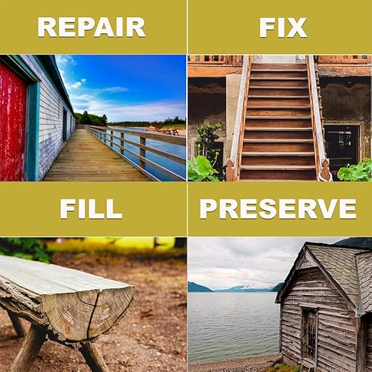 PC-Products Wood Repair Epoxy Paste and Wood Hardener Kit, PC-Woody 24 oz and PC-Petrifier 32 oz