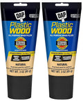 DAP Plastic Wood All Purpose Latex Wood Filler,Natural,3 Oz (7079800580),(Pack of 2)