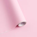 197"x17.7" Pink Wallpaper Solid Color Peel and Stick Wallpaper Pink Contact Paper Self-Adhesive Removable Wall Paper for Wall Covering Cabinet Countertop Vinyl Roll