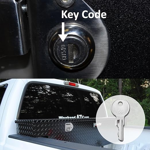10PCS Equipment Keys CH510, Fit Some Truck Boxes and toolboxes from Delta, Brute Boxes, Better Built, DeeZee, Lund, Tractor Supply, Craftsman, Owens Products, UWS, Northern Tool