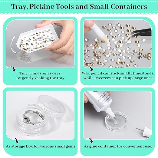 B7000 Glue Clear with Precision Tip, B-7000 Jewelry Bead Glue Adhesive Medium Viscosity with Art Dotting Stylus Pens Rhinestone Applicator Kit for Clothes Fabric Nail Crafts DIY (3 PCS, 25 ML/ 0.9 oz)