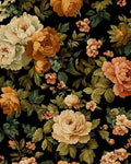 Fvlow Vintage Peony Floral Peel and Stick Wallpaper 17.4" x 394" | Renter Friendly, Removable & Waterproof, Vinyl Easy Install for Bedrooms, Bathrooms, Kitchens, Cabinets and Home Decor