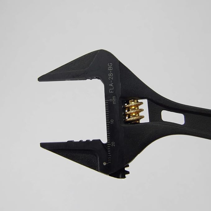 Fujiya Tools, FLA-28-BG, Adjustable wrench, Black & Gold color-