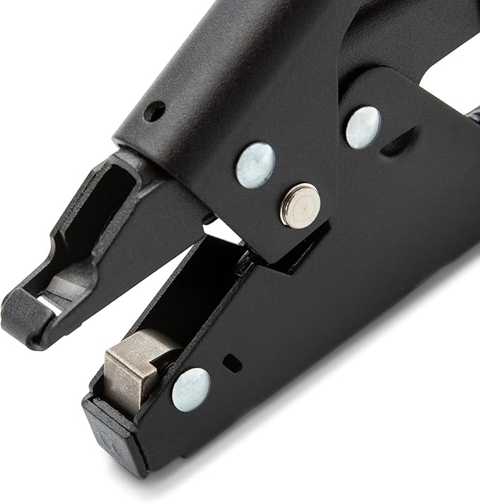 Crescent Cable Tie Tensioning Tool - Durable Hand Tool for Nylon Cable Ties - Includes Integrated Cut-Off Mechanism & Ergonomic Handle - WT1-7-1/2", Red