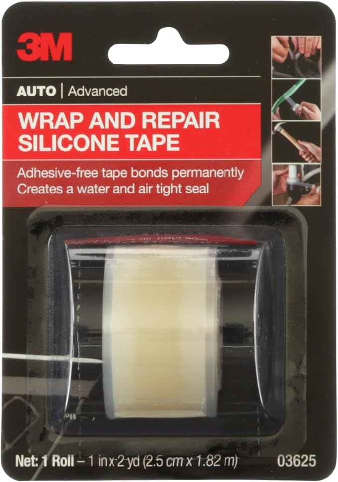3M Wrap and Repair Silicone Tape, 03625, 1 in x 6 ft