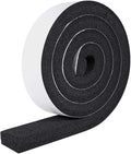 MAGZO Weather Stripping Door Seal 2 Inches W X 1 Inch T, Strong Adhesion and High Resilience Air Conditioner Foam Insulation for Furniture, Total Length 6.5 Feet (1 Roll)
