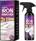 Rust Remover Spray for Metal, Car Rust Remover, 120ml Wheel Cleaner Spray, Multipurpose Iron Stain Removal for Car Detailing, Paint Wheels RV Boat Motorcycle