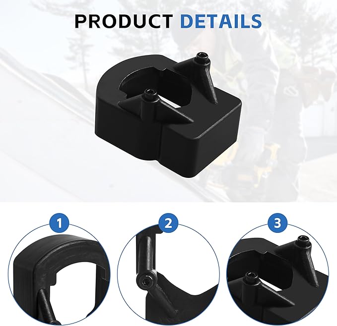 2025 New Upgradation DCN45RN Vinyl Siding Adaptor Tip for Dewalt Roofing Nailer Cordless 20v DCN45RNB, DCN45RND1, DCN45RN 2Pack