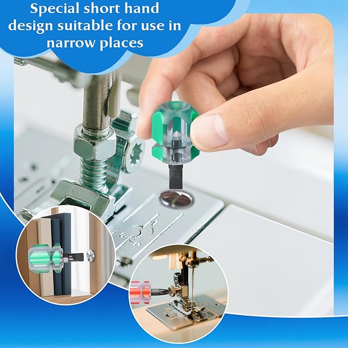 15PCS Sewing Machine Cleaning Kit, Including Screwdriver, Tweezers, Double Headed Brush, Silicone Brush, Rippers and Storage Case for Repairing and Cleaning Sewing Machines Tools