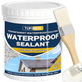 Transparent Waterproof Coating, TUFINEIN 35oz Invisible Waterproof Agent Indoor & Outdoor Sealant Water-Based Clear Sealant Roofs, Walls, Garden, Terraces