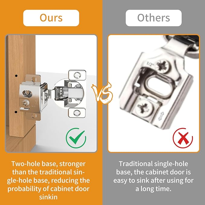 Chibery 30 Pack 1-5/16" Overlay 3D Soft Close Concealed Hinge, Face Frame Door, Small Angle Slow Close, Self Closing Hidden Satin Nickel, 105° Concealed Stainless Steel Hinges for Kitchen Cabinet Door