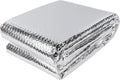 winemana Window Insulation Roll, 24IN x 10FT Reflective Heat Shield Bubble Film, Double-Sided Aluminum Foil Insulation, Weatherproof Garage Door Cover for Windows, RV, Basement, Winter & Summer
