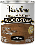 Varathane Premium Fast Dry Wood Stain | 1 Hour Dry Time | 1 Coat Color | Interior Wood Stain | Furniture, Cabinets, Doors, Trim | Quart | Early American