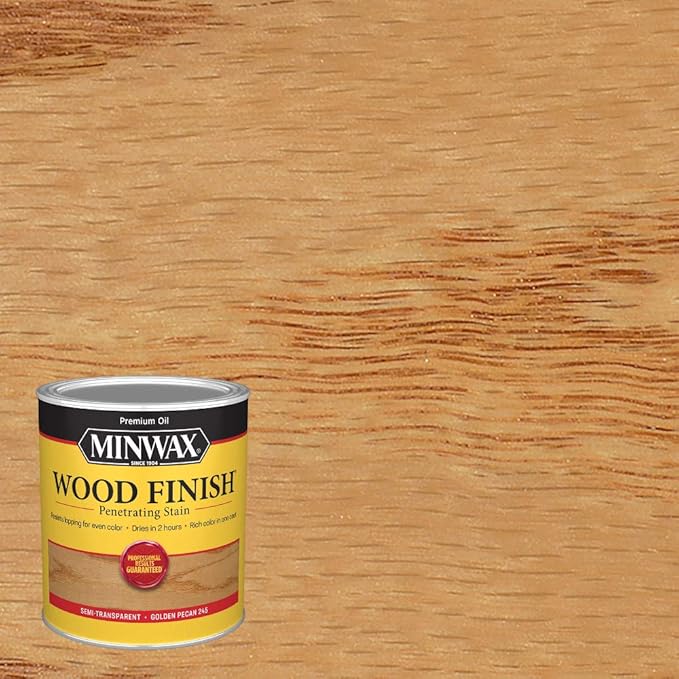 Minwax 1 qt 70041 Golden Pecan Wood Finish Oil-Based Wood Stain