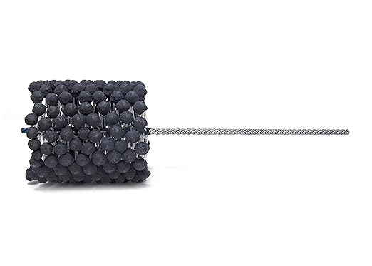 Brush Research GBD51224 FLEX-HONE®, 5-1/2" (140mm) Diameter, 240 Grit, Silicon Carbide, For Mild Steel, Stainless Steel Cast Iron and Softer Ferrous Materials