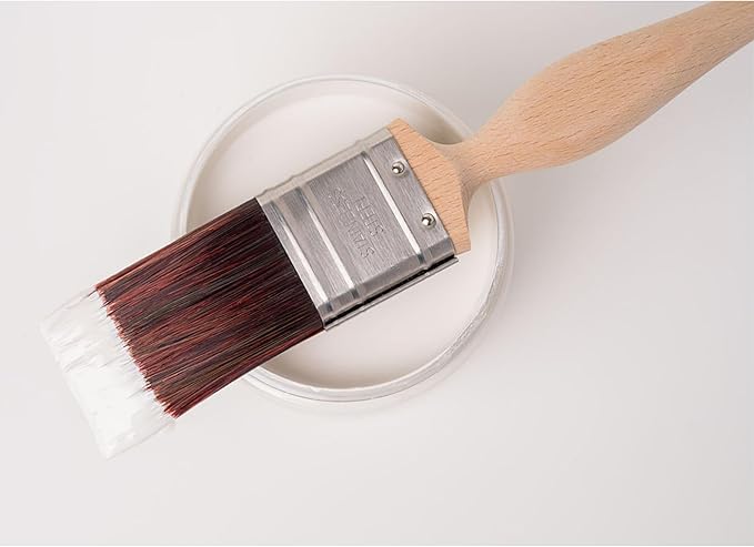 Dixie Belle Silk All-in-One Mineral Paint | Elderflower (16oz) | Warm Creamy White All-in-One Water Based Primer + Topcoat | Durable Furniture Paint | Low Reflective Finish