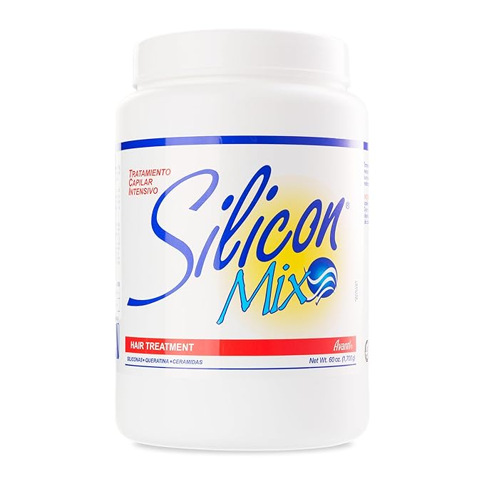 Silicon Mix Deep Conditioning Hair Mask 60 ounces – Intensive Treatment for Dry, Damaged and Brittle Hair, Moisturizing Conditioner for Women to Repair, Control Frizz, Add Shine and Softness.