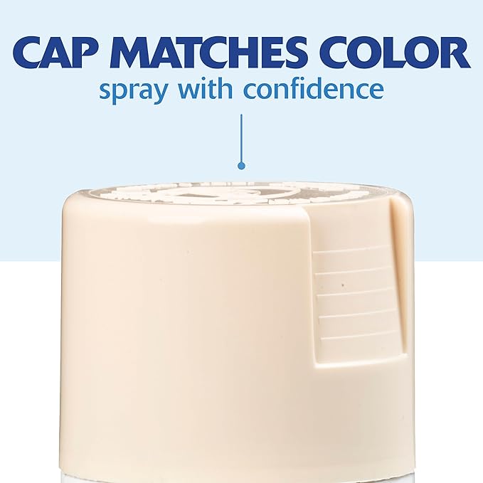 Rust-Oleum 249110 Painter's Touch 2X Ultra Cover Spray Paint, 12 oz, Gloss Ivory