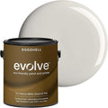 EVOLVE Interior Paint & Primer, Eggshell (Featherstone), 1 Gallon – One-Coat Coverage, Excellent Hide, Low VOC, Low Odor, Washable Paint for Walls, Doors & Trim