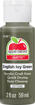 Apple Barrel Acrylic Paint in Assorted Colors (2 oz), 20756, English Ivy (K20756)