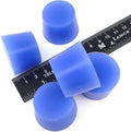 High Temp Masking Supply 1.187" x 1.437" (1-3/16 x 1-7/16) Silicone Rubber Plugs - Stoppers for Powder Coating, Painting, Automotive, Crafts - Non-Toxic, Flexible, Reusable STP7 (5 Pack)