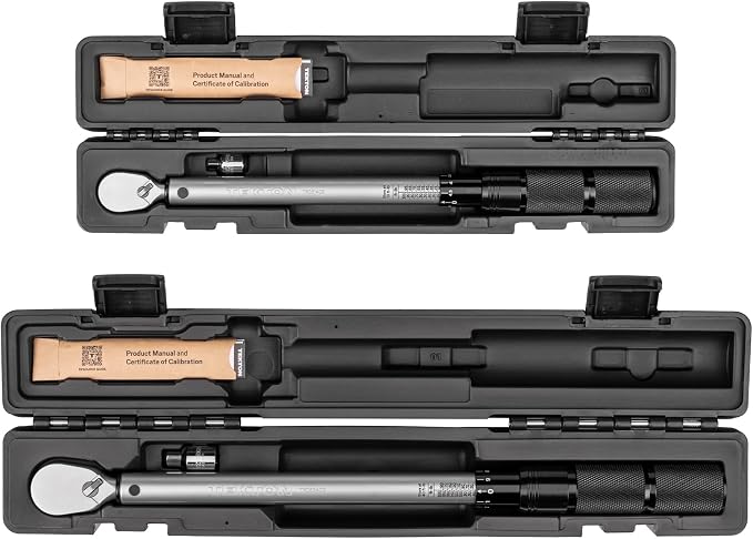 TEKTON 3/8, 1/2 Inch Drive Micrometer Torque Wrench Set, 2-Piece| TRQ95904