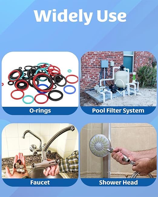 PTFE Silicone Grease O-Ring Food Grade Lubricant 1.76oz Faucet Valve Filter Ceramic Rubber Gasket Sealant Hose Waterproof Repair Supplies for Home Plumber Pool Bathroom Kitchen Garden Marine