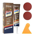 Boncart Wood Filler, 6.15 oz Paintable Wood Putty, Easy to Sand, Shrink & Crack Resistant, Quick Repair for Cracks, Holes and Damage (Natural)