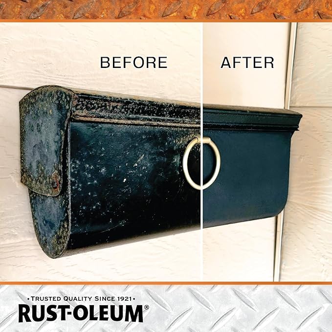 Rust-Oleum 215215-6PK Stops Rust Rust Reformer Spray, 10.25 oz, Black, 6 Pack