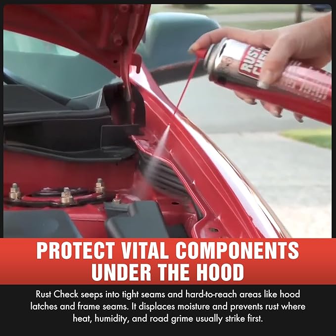 Rust Inhibitor Fluid – Anti Rust Protection for Metal, Automotive, Home, Cottage Surfaces – Corrosion Neutralizer and Lubricant for Rust Removal, Prevention, Seizing Protection – 830mL