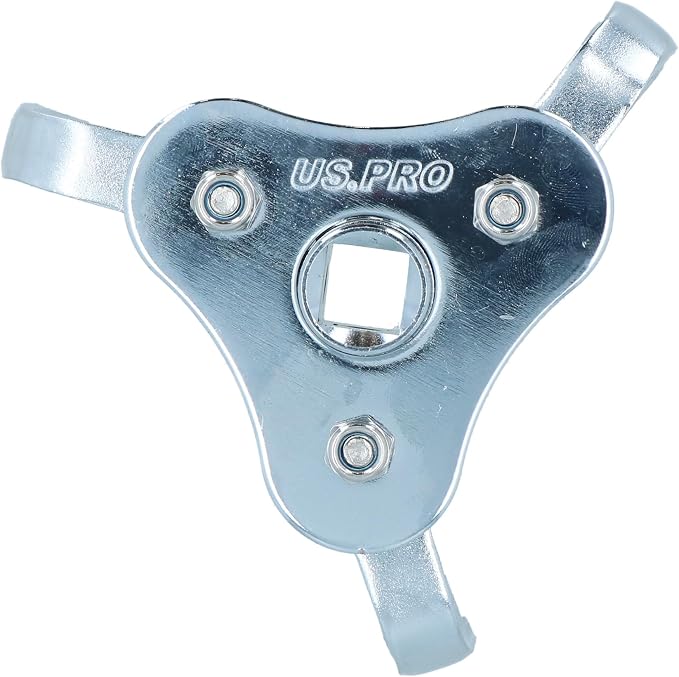 AB Tools 2 + 3 Legged Leg Adjustable Oil Filter Wrench Remover Installer 3/8" 1/2" Drive