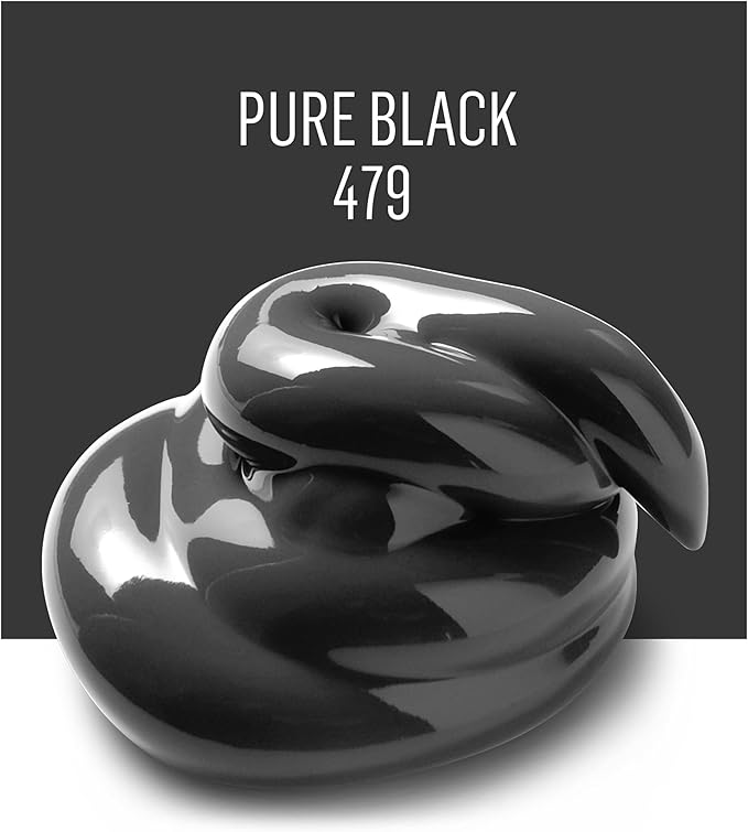 FolkArt Acrylic Paint in Assorted Colors (2 fl oz), 479, Pure Black