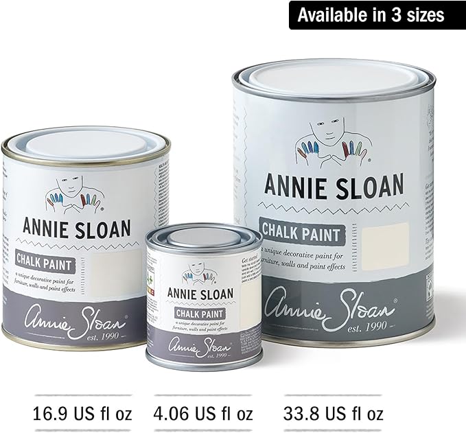 Annie Sloan Chalk Paint® (Country Grey, 1 Litre/33.8 Fl Oz) a unique decorative paint for furniture, cabinets and home décor with no sanding or priming