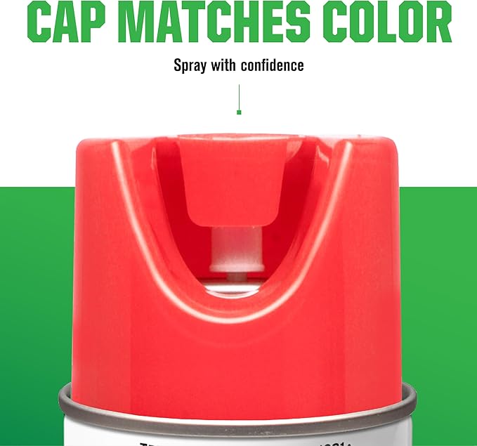 Rust-Oleum 1991830 Specialty Marking Spray Paint, 11 oz, Fluorescent Red
