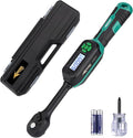 AEROFORCE Digital Torque Wrench - 3/8 Inch Drive Electric Torque Wrench (3-60Nm), Features Dual-Direction Ratchet, ±2% Accuracy, Buzzer & LED Alerts, 4-Measurement Unit (Nm/lb.ft/in.lb/kgf.cm)
