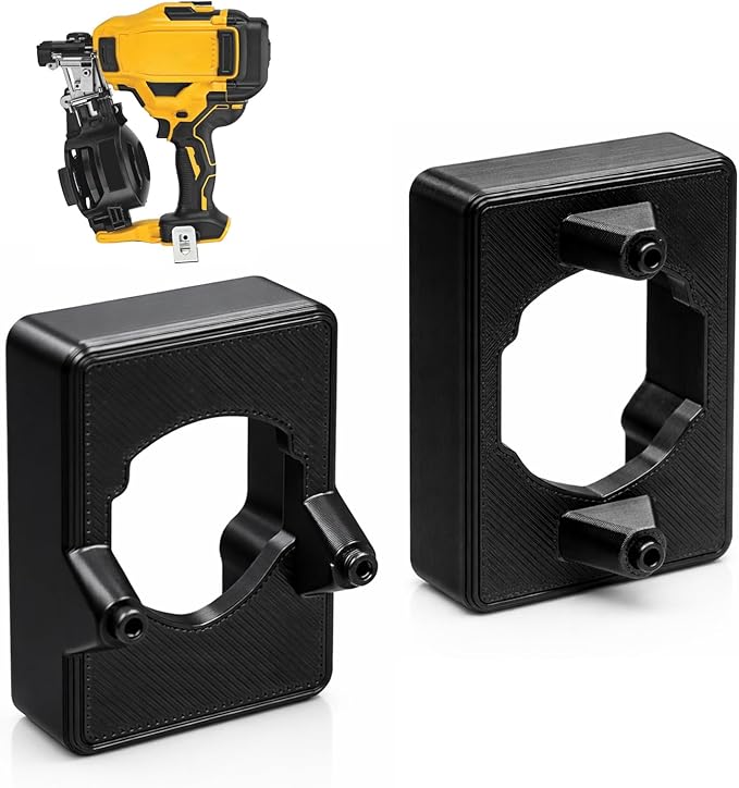 Upgraded DCN45RN Vinyl Siding Adaptor Tips (2 Pack) for DeWalt 20V Cordless Roofing Nailer, Compatible with DCN45RNB & DCN45RND1，Horizontal & Vertical Tips