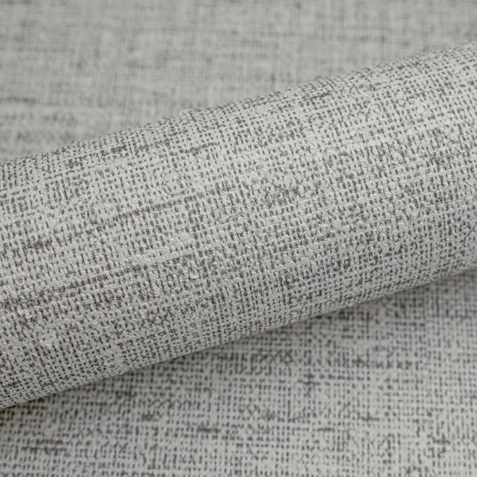 Gray Grasscloth Peel and Stick Wallpaper Textured 15.7in x 196.8in | Faux Linen Wallpaper Peel and Stick Vintage Grasscloth Contact Paper Self Adhesive Removable Contact Paper for Bedroom Vinyl