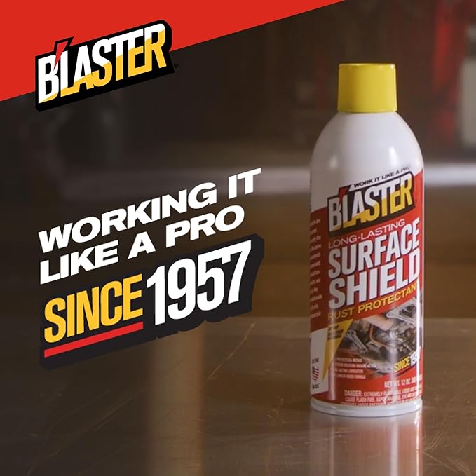 B’Laster Surface Shield Rust Prevention Spray – Lanolin Undercoating Spray for Vehicles, Up to 2-Year Corrosion Protection, Rust Inhibitor & Anti Corrosion Spray for Metal (2 Pack)