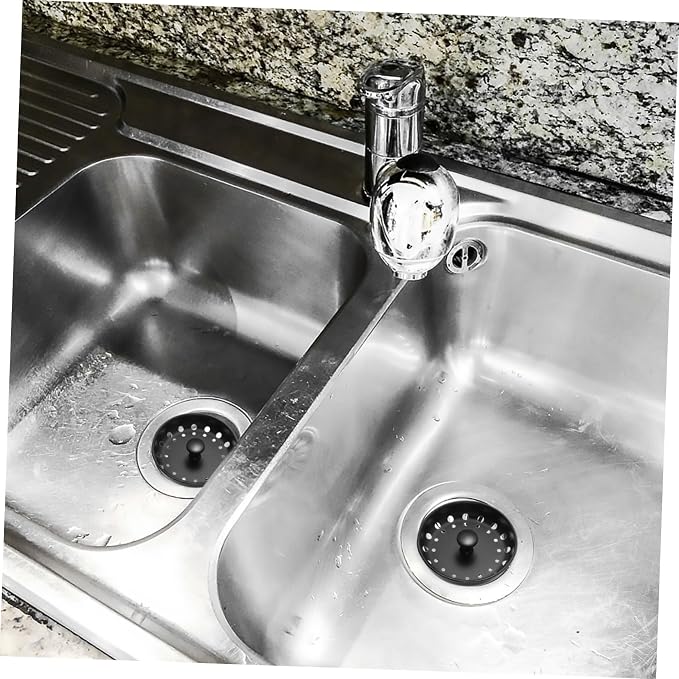 Hemobllo 8pcs Kitchen Sink Drain Strainer Metal Filter Stopper for Kitchen Sinks Easy to Install and Prevents Clogs from Food and Debris for Home Use