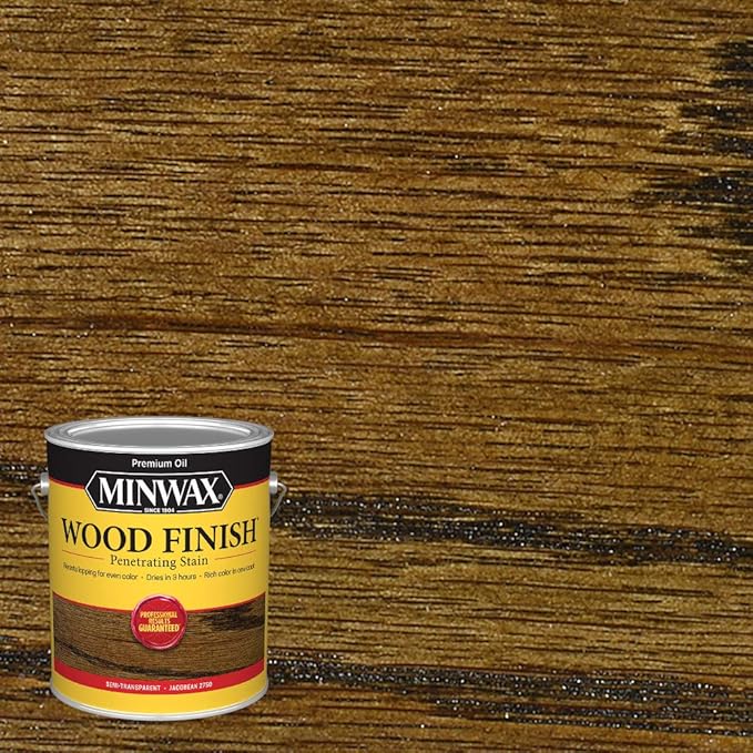 Minwax 710820000 Wood Finish 250 VOC Compliant, Jacobean Stain, Gallon