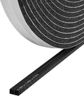 Storystore Weather Stripping Door Seal Strip, 1/4In x 1/4In x 51FT Self Adhesive Foam Tape for Door Window Insulation Soundproofing Weatherstrip, High Density Foam Seal for Doors Windows Furniture