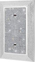 1 Pcs Shiny Rhinestones Wall Plates Light Switch Cover Plate Decorative Outlet Covers Blank Wall Plate Single Toggle Imitation Wood Grain Switch Plates