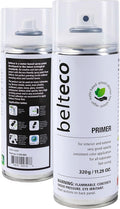 Primer Spray Paint | Base for all substrates | Water based & Odorless | Eco-Friendly & Vegan | Weather & UV-Resistant | Fast Drying with High Coverage | For Indoor/Outdoor