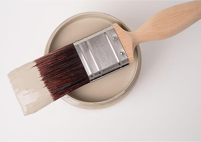 Dixie Belle Silk All-in-One Mineral Paint | French Villa (4oz) | Soft Warm Greige All-in-One Water Based Primer + Topcoat | Durable Furniture Paint | Low Reflective Finish