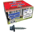 10 x 1 Ocean Blue Metal Roofing Screws - Hex Washer Head- Self-Starting/Tapping - EPDM Washer. 10 X 250 Bags - 2,500 Screws