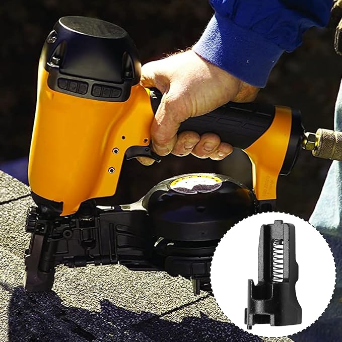 Vinyl Siding Adapter Kit Compatible with Bostitch RN46-1 Coil Roofing Nailer - Replaces Part VSA4 - Includes Spring & Instructions for Siding Installation