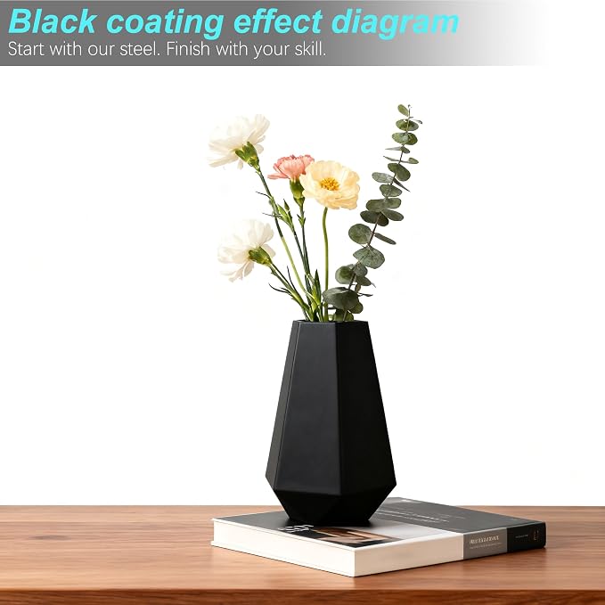 Welding Coupons Vases 2-Set,17 Gauge Welding Practice Kits, 304 Stainless Steel Plate,Beginner Welding Kits