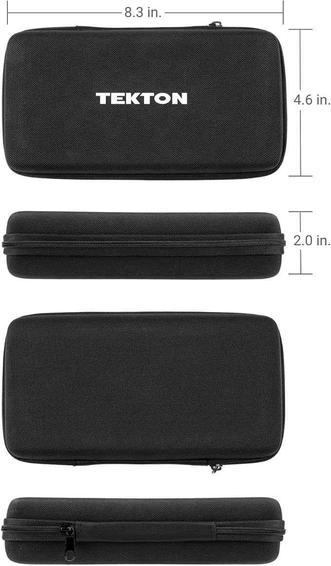 TEKTON 1/4 Inch Drive 6-Point Small Engine Socket Set, 50-Piece | SKT07901 | (5/32 - 9/16 in., 4 - 15 mm, Phillips #1 - 3, Slotted 3/16 - 5/16 in., T7 - T30), Shallow, Zipper Case, Custom Foam